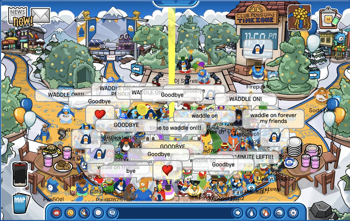 NinjaODarkCP's tweet photo. GOODBYE Club Penguin. It's been amazing. #ClubPenguin #WaddleOn https://t.co/epe9REx5ov