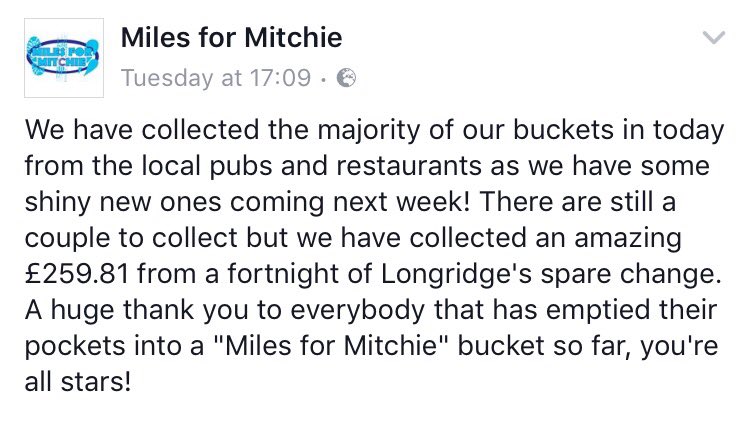 Miles For Mitchie tweet media