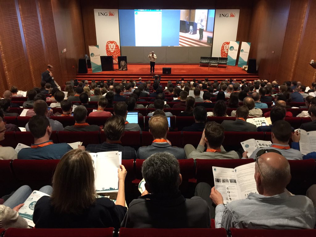 #disummit just started with famous Philippe van Impe