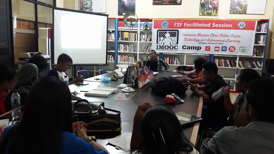 AMCOR_UNPATTI's tweet photo. March, 30th 2017.Indonesia Massive Open Online Course Ambon Camp Technology for Autonomous Learners.Facilitated by Mr. Hendrik Maruanaya👨‍💻 https://t.co/M3IjxFUvjV