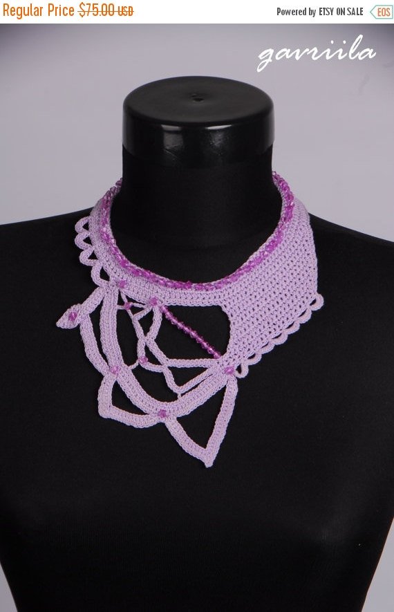 gavriila_etsy's tweet photo. Clearance Sale Crochet bib,Crochet jewelry,Purple necklace,Elegan… https://t.co/ZcUquv00TI #crochet #ElegantNecklace https://t.co/wlXNSEZgVA