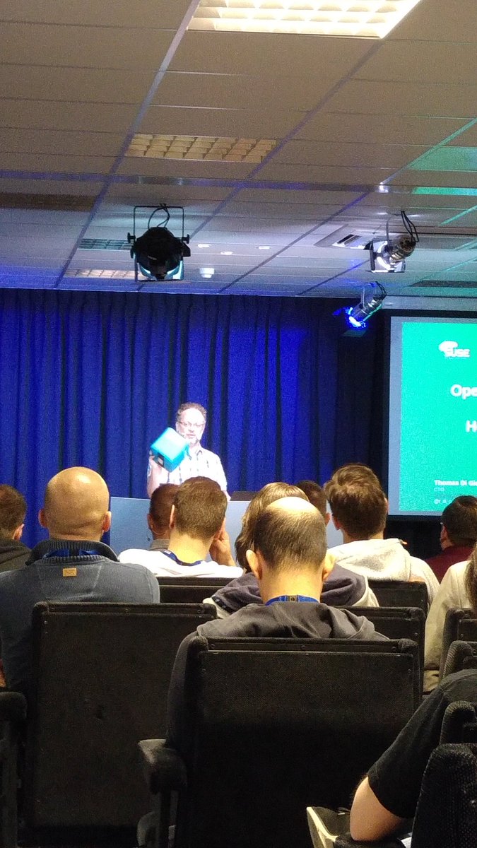 mboelen's tweet photo. Today a conference day: the @Snow_BV Unix Event with a keynote by @SUSE CTO Thomas Di Giacomo #sue2017 https://t.co/Dn8awlY9Um
