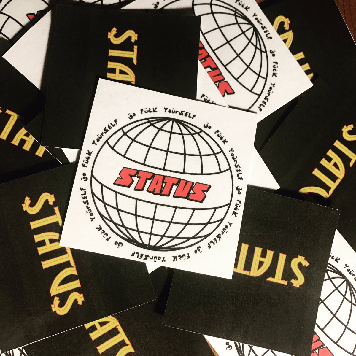 StatusLa_'s tweet image. Stickers 4 the people©