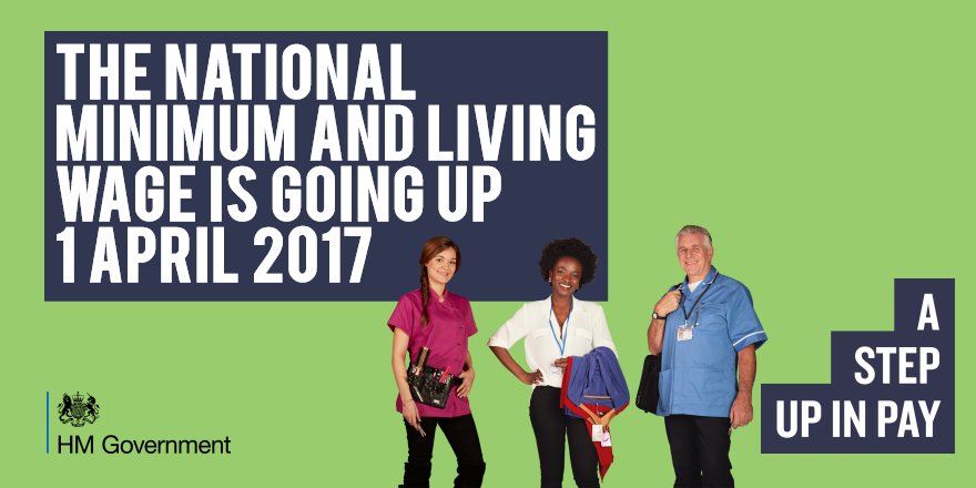 There are just two days until the National Minimum and Living Wage go up #checkyourpay checkyourpay.campaign.gov.uk/?utm_campaign=…