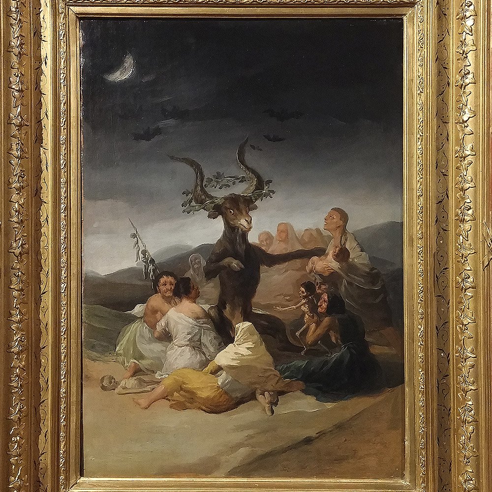 #TalDíaComoHoy nacía el genial Francisco de #Goya en Fuendetodos (1746). "El Aquelarre" en el <a href="/Museo_Lazaro/">MuseoLázaroGaldiano</a> (1797-98) #art #Madrid #arte