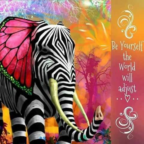 Be yourself #trueself #authentic #real