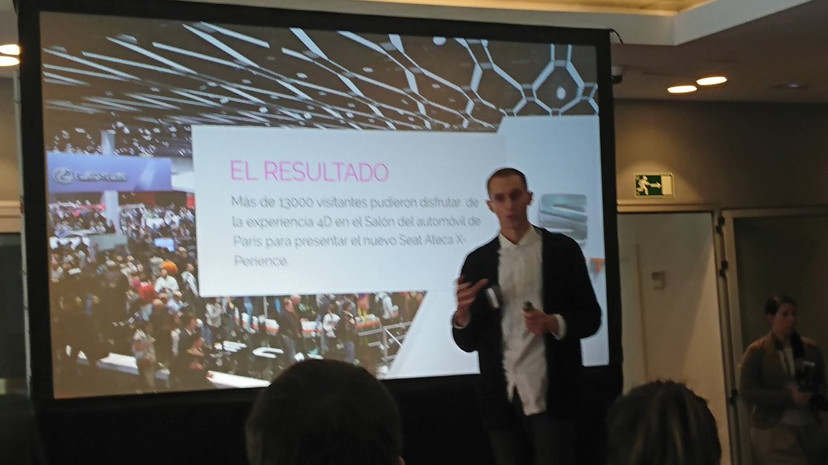 EstherCancelas's tweet photo. #TechMadrid comenzamos con #wildbytes https://t.co/zAeLsU8AeO