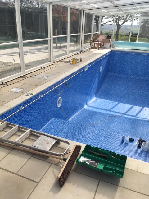 OpenviewLand's tweet image. Completing renovation of #swimming pool &amp;amp; #terrace #working #together @HomewoodLeisure  #tenterden @TentChamber @The_APL