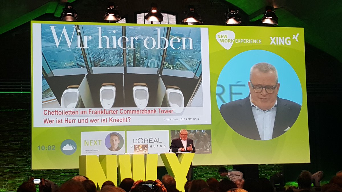 Liebe <a href="/commerzbank/">Commerzbank</a>  , solche Toiletten für die Chefetage sind wohl ein Griff ins Klo #gleichberechtigung #newwork #feelgoodmanagement #nwx17