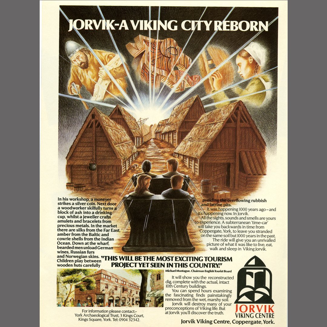 JorvikViking's tweet photo. With the new experience opening 8th April, do you remember seeing these in years gone by? #ThrowbackThorsday #ReturnoftheVikings https://t.co/LEwfxy9G6q