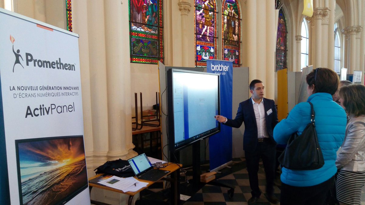 PrometheanFR's tweet photo. Retrouvez nous aujourd'hui sur le salon #tech4school de @BforPro ! #activpanel #ecolenumerique https://t.co/Mr8vbEtIDJ