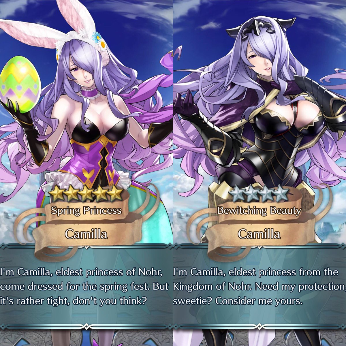 ry_ceratops's tweet photo. Helloooooooo Spring event! #FireEmblemHeroes #Camilla #Plot #LargePlot https://t.co/7cGHLWNmHe