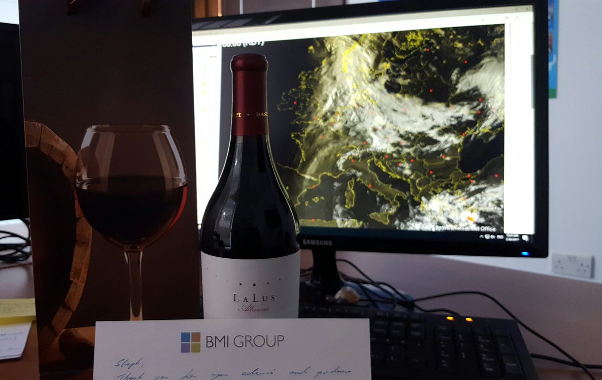 sassworkz's tweet photo. I can live with perks like this - a big thank you to @louismonti @BMIGroupGib #Meteorology #SnowForecasting https://t.co/6Di2jvofES
