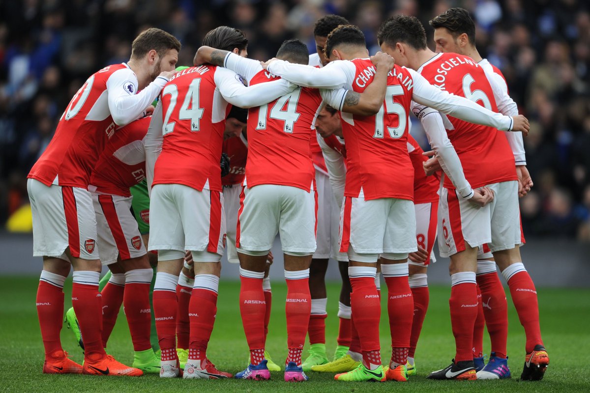 Arsenal's tweet photo. 🗣️ “It’s about how we respond mentally to a difficult [period] and how much we can focus and stick together” 🔴

#AFCvMCFC https://t.co/5BqZiSbd0b