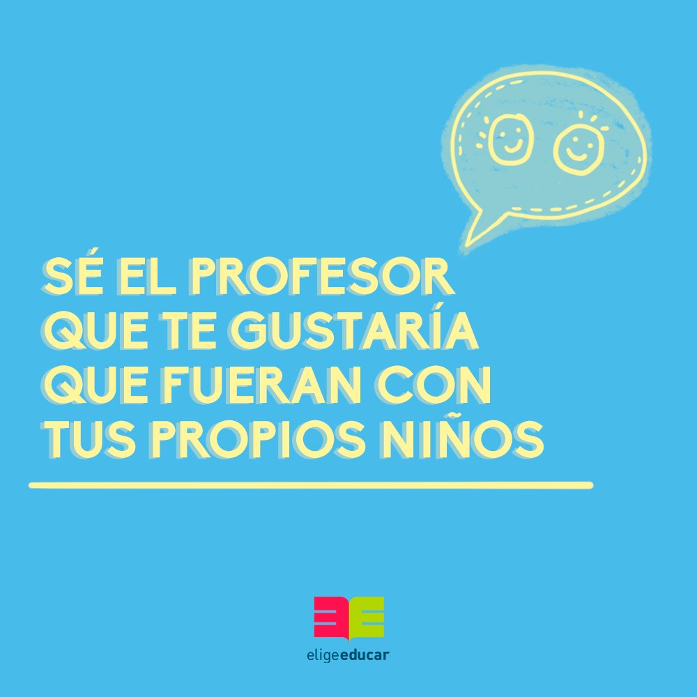 eligeeducar's tweet photo. ¡Se un gran profesor! #Inspiración #BuenJueves #Educación https://t.co/vnose2KT40