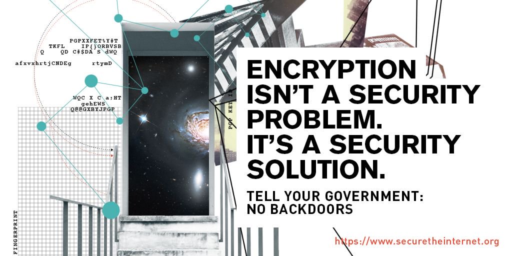 RT if you agree: Breaking #encryption means breaking #humanrights online. We need to #savecrypto globally #RightsCon buff.ly/2oc404B