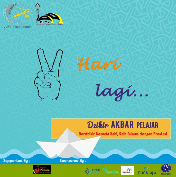 Alhamdulillah dzikir akbar pelajar depok tinggal 2 hari lagi, pertanda UN akan segera berlangsung. 

#DzikirPelajar
#DzikirAkbarDPK2017