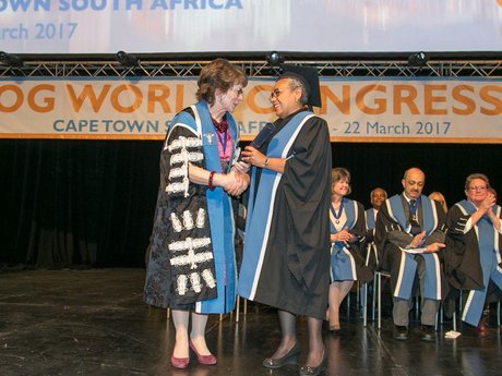 DCFI3's tweet photo. First Lady feted in Cape Town for role in women, children’s health https://t.co/1xJO1w4c9K https://t.co/uD90nEndax