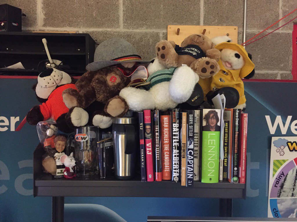 mikesobel's tweet photo. My weather station shelf is getting a little crowded. #couldcollapse https://t.co/rxwqjM915F