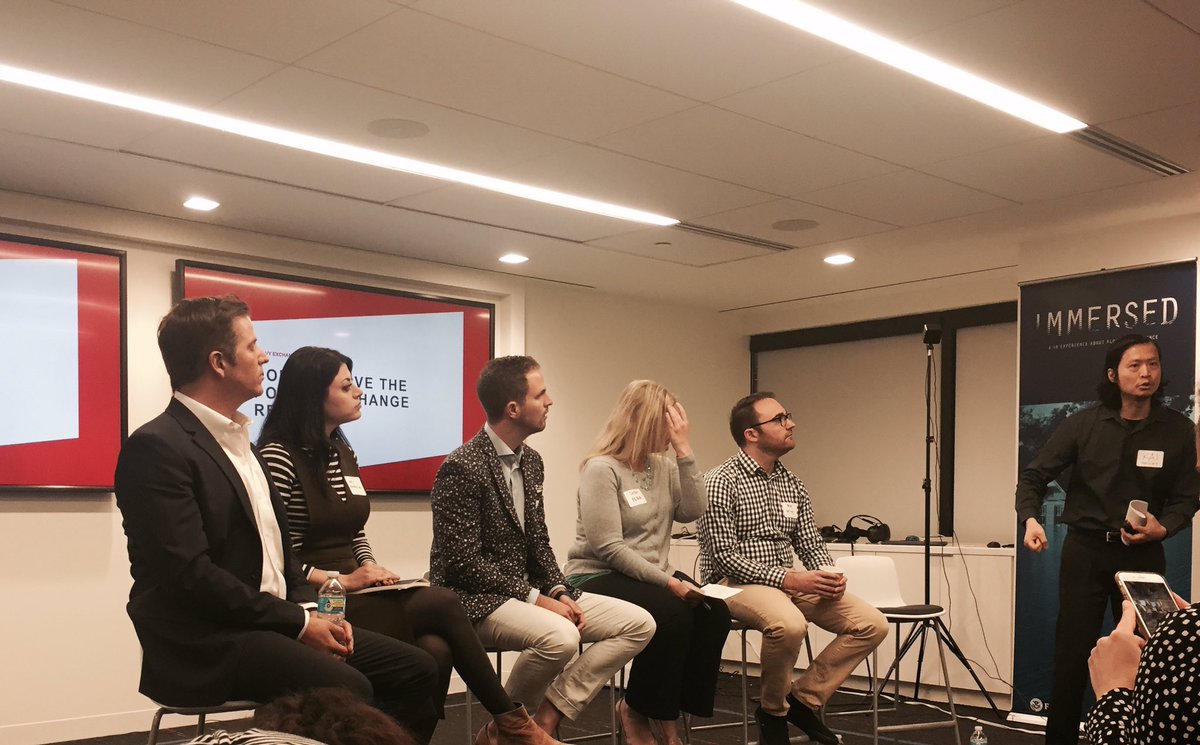 CubixWorldwide's tweet photo. Does VR Have the Power to Change Reality? Great morning panel put on by @Ogilvydc #dctech #cubix #womenintech #Techtalk #VR https://t.co/lDlIUq9EYU