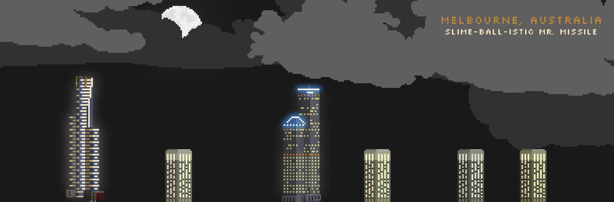 LacunaKing's tweet photo. Slime from above to the land down under! Save Melbourne! https://t.co/xq7kijK97J
#melbourne #indiegamedev #pixelart #freetoplay #casualgames https://t.co/sseyjVrSla