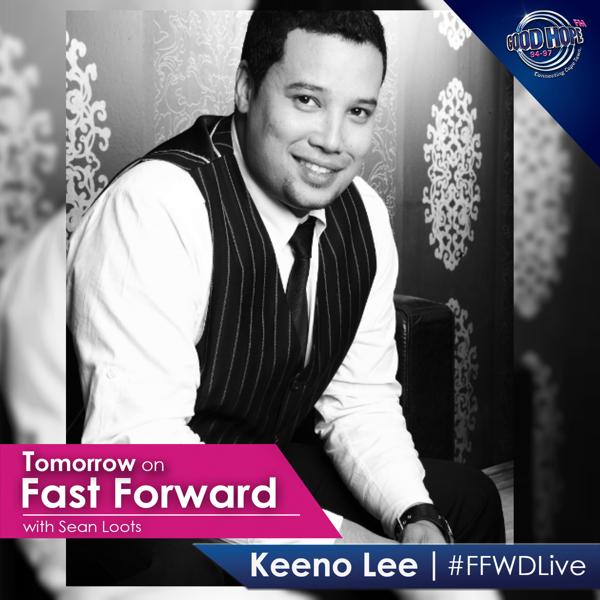GoodHopeFM's tweet photo. It's #ThrowbackThursday on @FFWDwithSean  &amp; we're packing a dose of nostalgia with @KeenoLee  for #FFWDLive🎤! Powered by @GoodHopeFM https://t.co/p6BnkMtxMO
