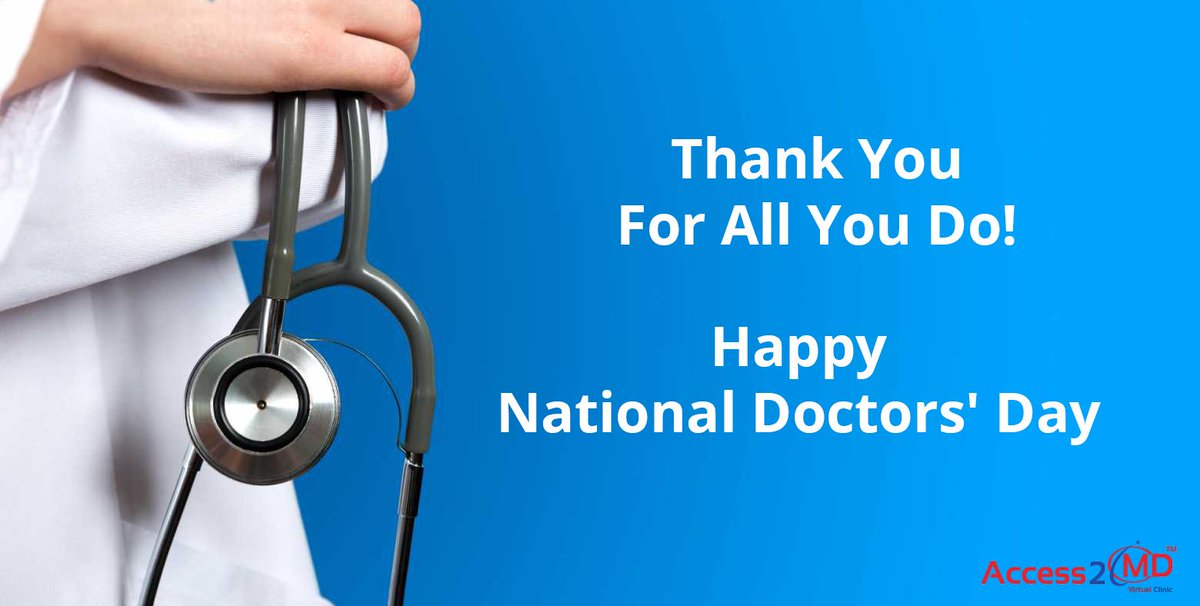 Access2md's tweet image. Thank you all the #Physicians who work tirelessly &amp;amp; devote their lives to helping patients! #NationalDoctorsDay