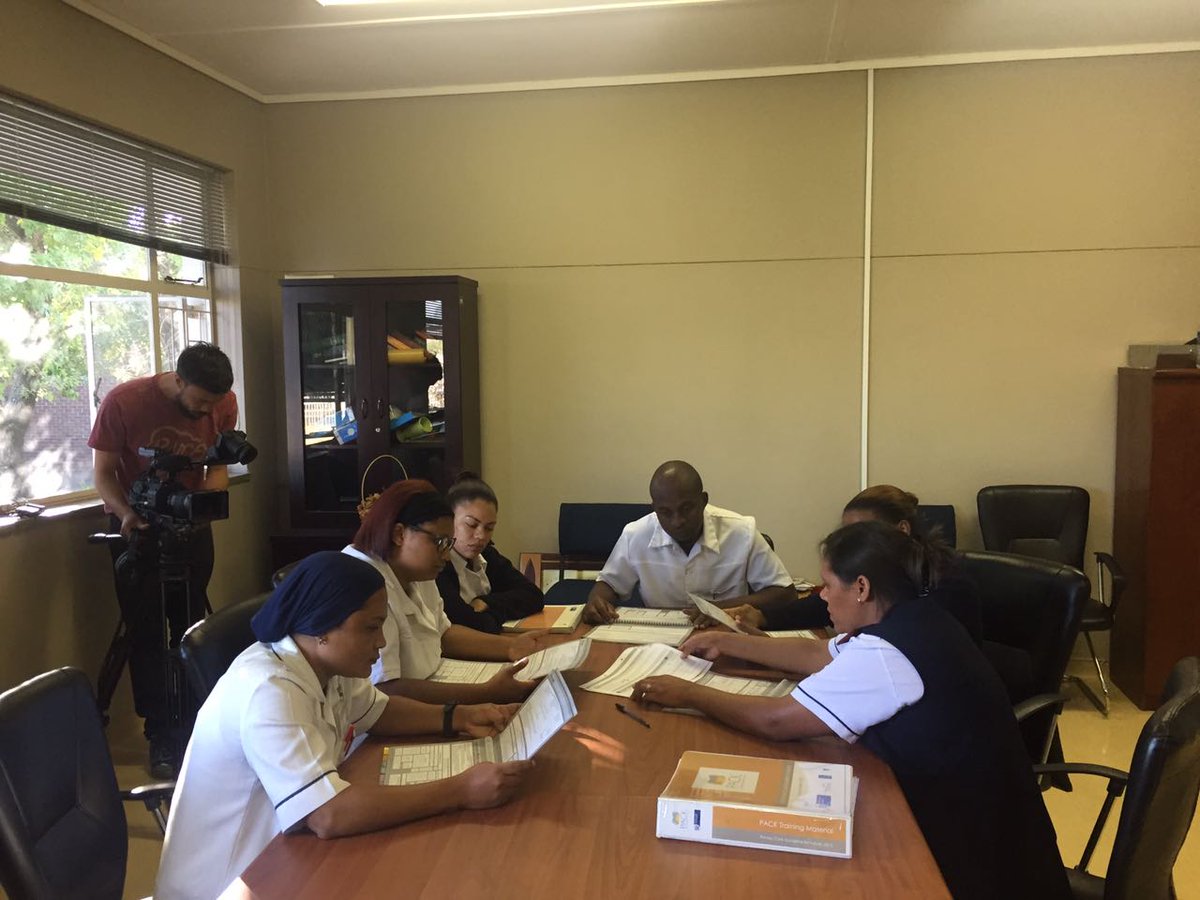 KTU_PACK's tweet photo. #PACKinAction
Health professionals from the TC Newman Clinic in Paarl being trained on how to use PACK. https://t.co/7ui5EhyoCs