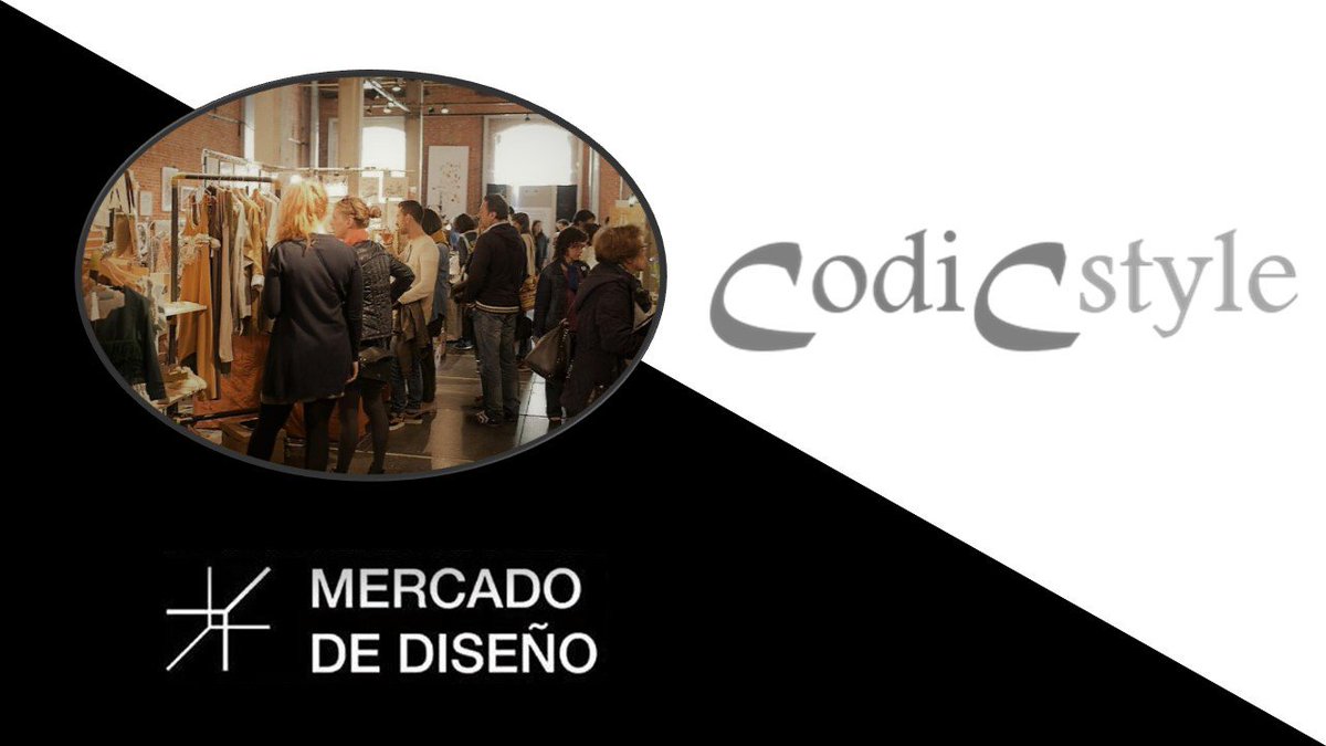 CodicStyle's tweet photo. Este fin de semana es el mercado de Diseño en el Matadero, ¡no te lo puedes perder! #Mercadodediseño #modafashion #HelloSpring #codicstyle https://t.co/guV6vVpbFi