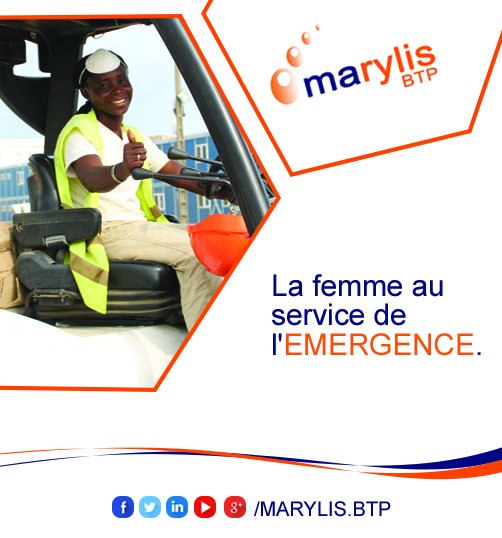 MARYLIS_BTP's tweet photo. La femme au service de l'EMERGENCE.
Passez une agréable #journée.
#MARYLIS #BTP #SNEDAI #GETRAN https://t.co/RN4s0TVAS5