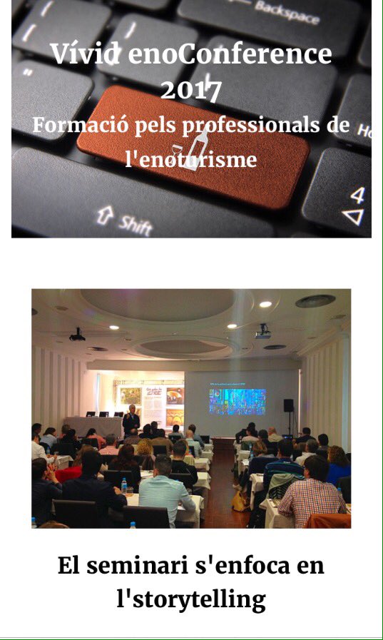 lluistolosa's tweet photo. Programa #VividConference del 21-abril dedicat al storytelling en #enoturisme @enoMarqueting @DOEmporda @EmpordaWine https://t.co/a869K41Qfp https://t.co/06mNL7ZGBt