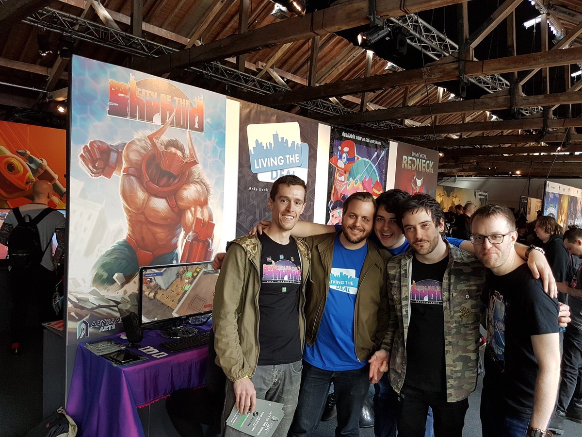 drdavient's tweet photo. Awesome #indiedev games at #EGXRezzed @MattGambell @Shibusuke @Nairns @JulianMcKinlay @DMC2Sound #gamedev @SkatanicStudios @AbyssalArts https://t.co/refM1ql84J