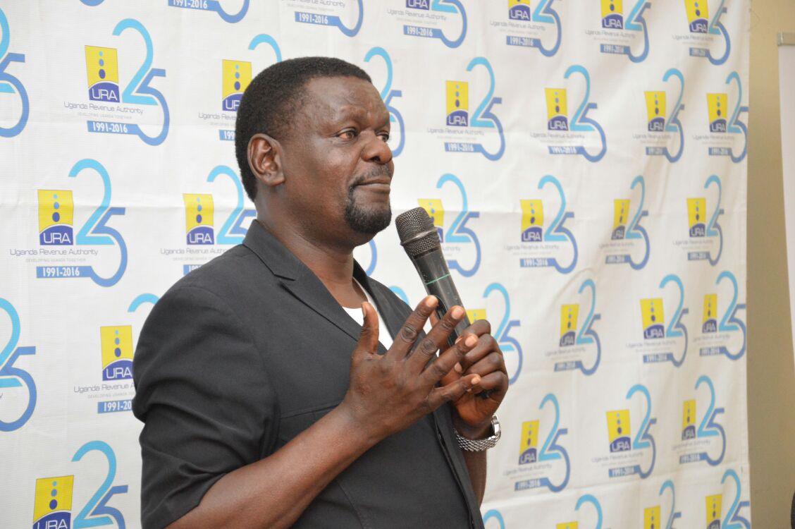 URAuganda's tweet photo. KACITA Spokesman ; Issa Ssekitto ; We as city traders have a duty to fully understand taxation issues in this country. #URAMeetsKACITA https://t.co/BO4JSl1AUW