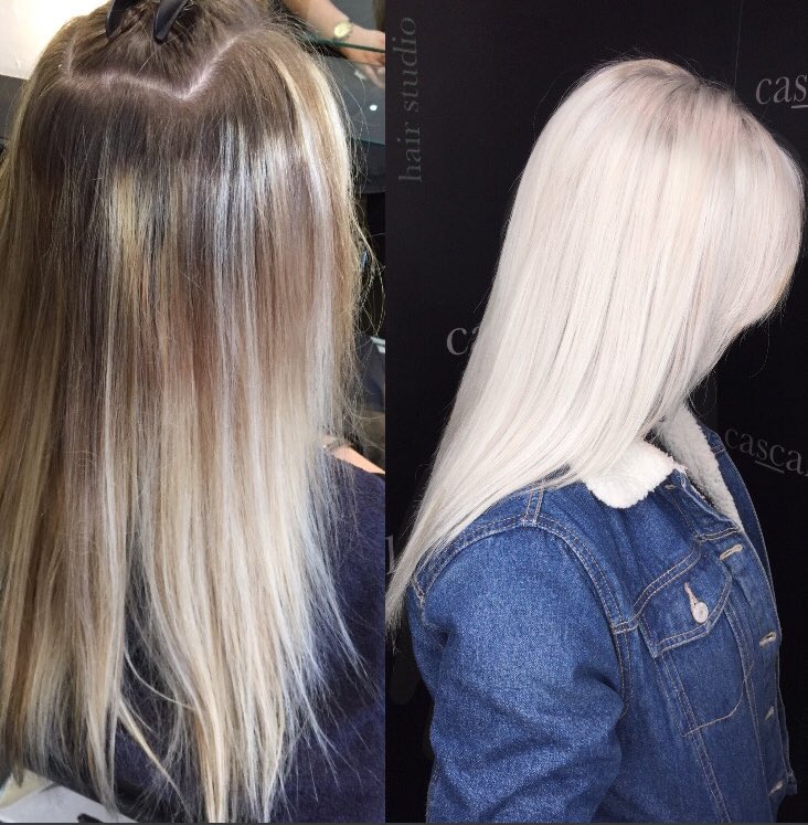 cascalhair's tweet photo. All about the ash tones 👏🏻❄️ #cascalhairstudio https://t.co/TxS6mBkTaL