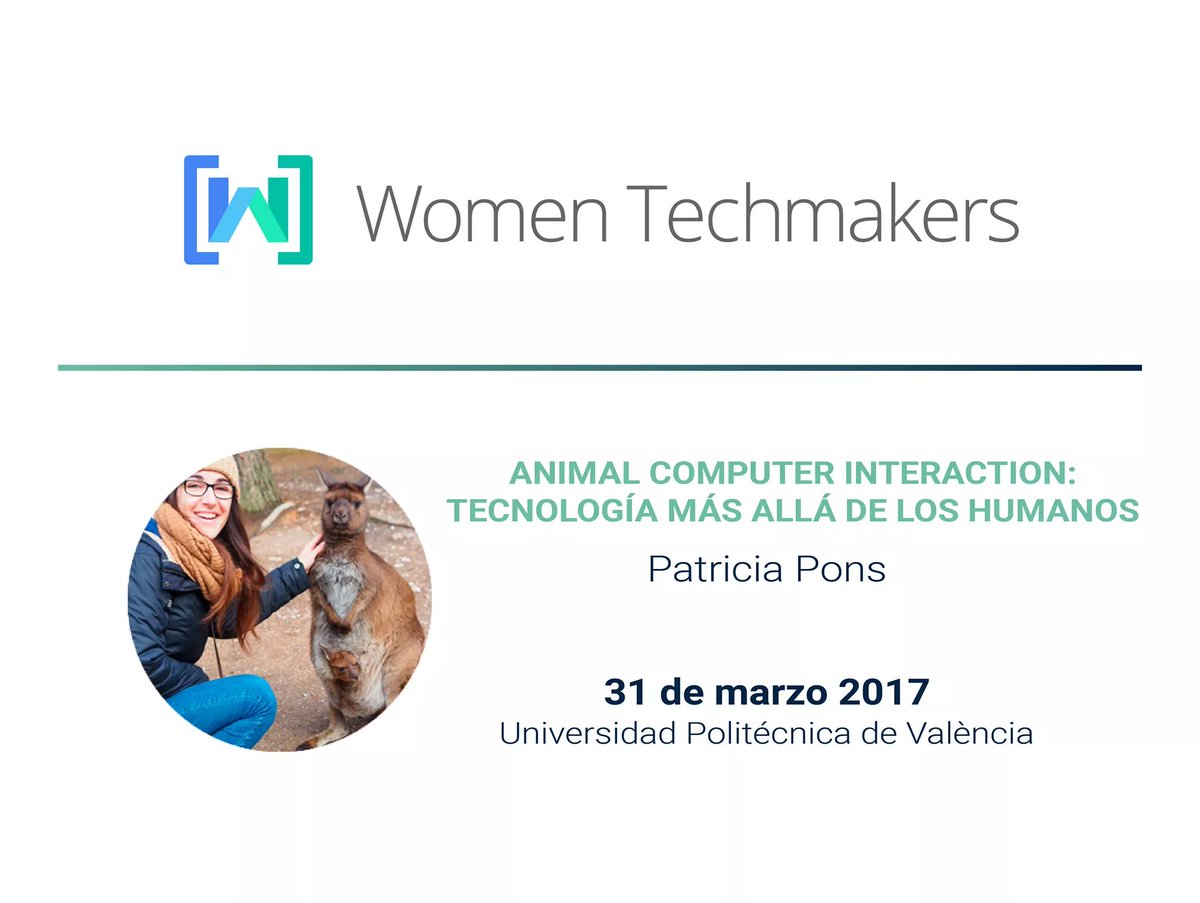 patrypons's tweet image. Con muchísimas ganas de que llegue el @WtmValencia de mañana!!! #AnimalComputerInteraction #ACI 😺👩‍💻 #wtmvalencia #wtm17 @etsinfupv @UPV