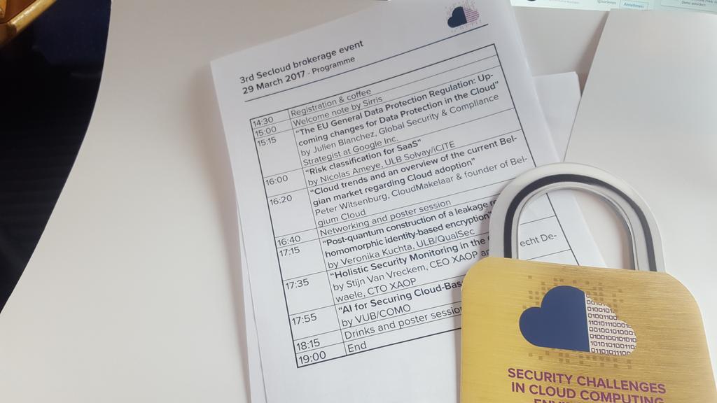meshstack's tweet image. #Meshcloud s first trip abroad to see what #belgium is doing in terms of #cloudsecurity. Thanks @sirris_be for the interesting talks!