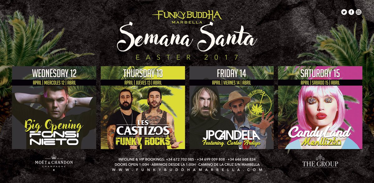 FunkyBuddha Marbella tweet media