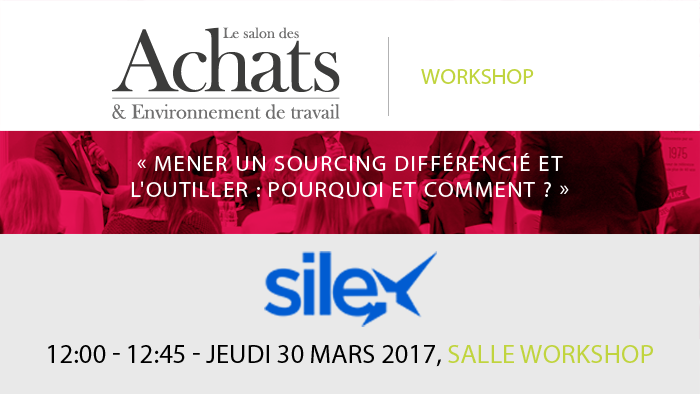 TravailAchats's tweet photo. #SAET2017 #SAETCONFS @Silex_France vous dit comment & pourquoi mener un sourcing différencié et l'outiller ! RDV à 12h ! https://t.co/auq2yx85Ra