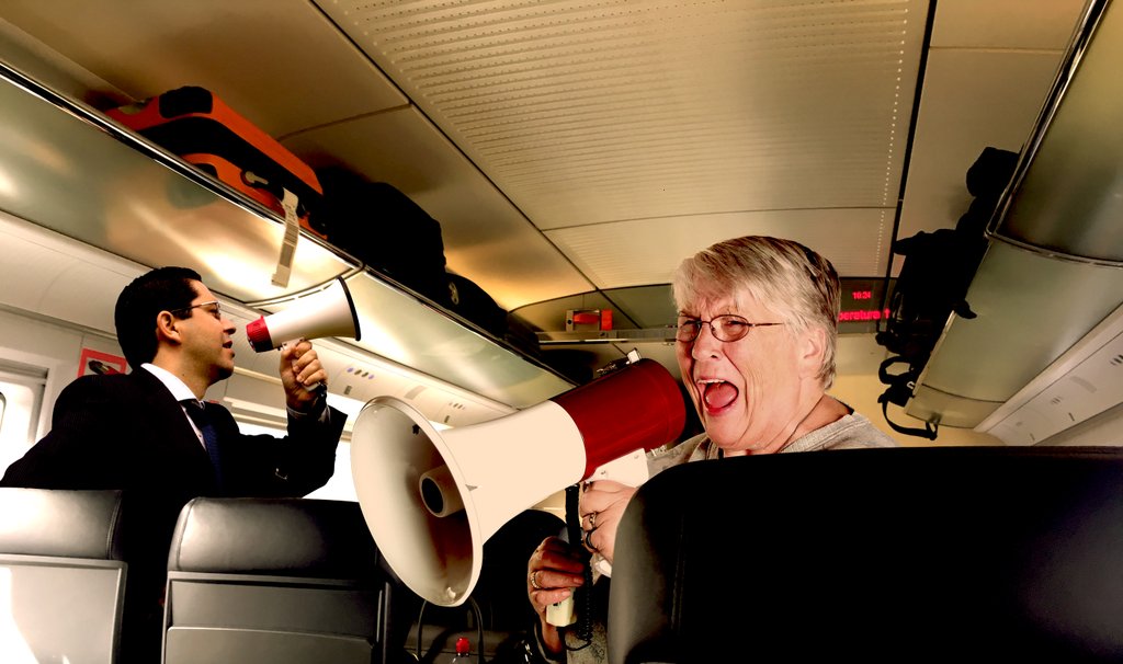 Renfe implementará un “vagón de los gritos” en cada convoy del AVE buff.ly/2ob9LQd