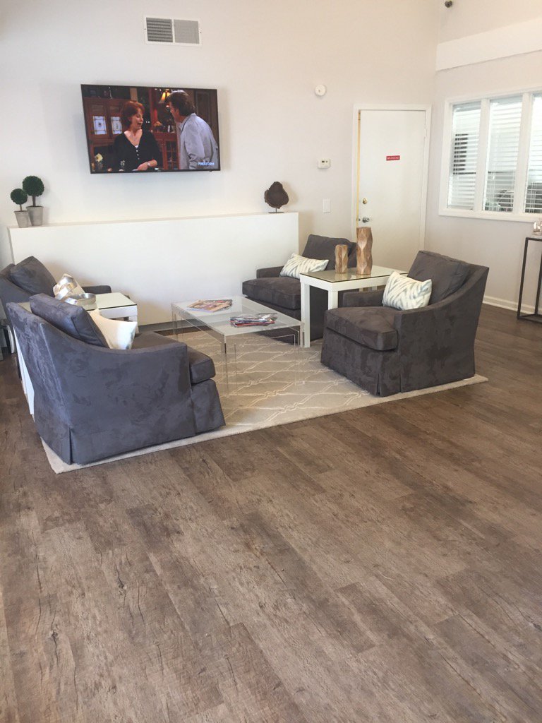 GotYouFloored's tweet photo. New grey plank floor at Countryside Villa in Winston Salem https://t.co/RoNob2tatY