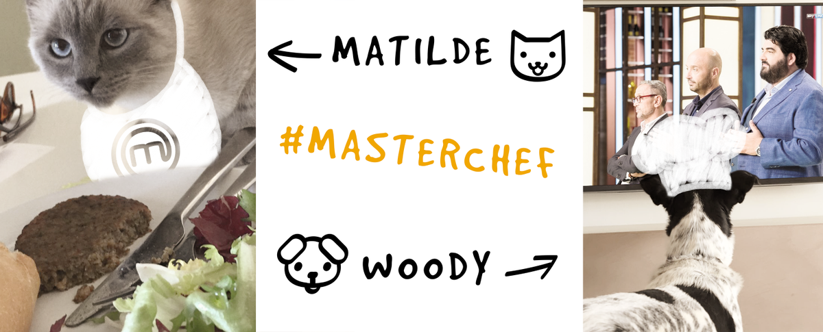 Anche Woody e Matilde sono pronti per #MasterChefIT #CelebrityMasterChefIt