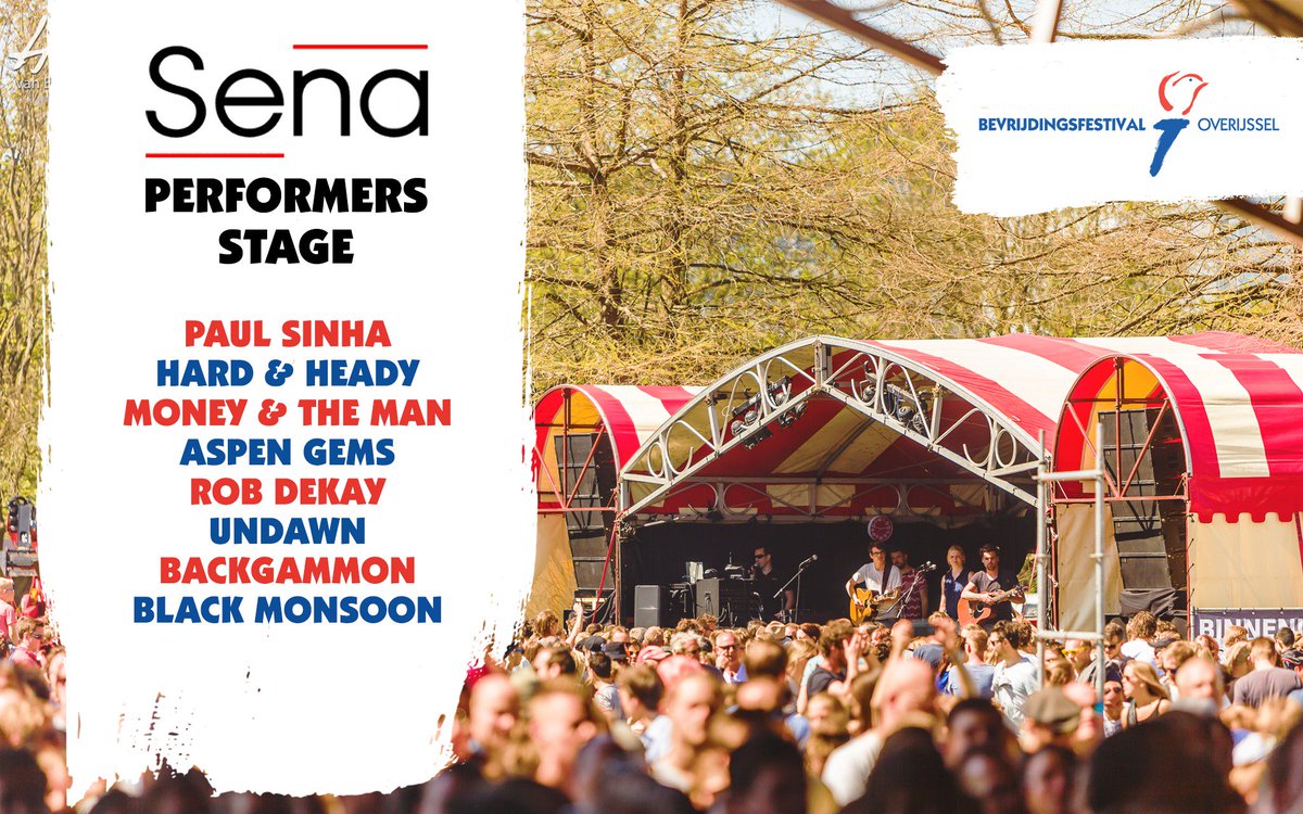 Van hiphop tot noise-grunge en van pop tot metal, we hebben het allemaal op ons Sena Performers Stage. Welke show ga jij sowieso bekijken? 🙋