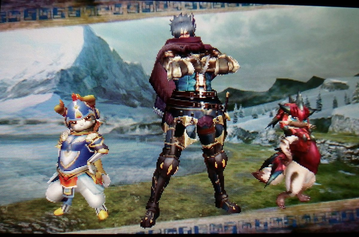 Mhxx 防具合成で カッコいい男キャラ 作ってみた 画像あり 爆newゲーム速報