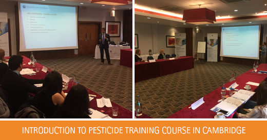 SAL_Ltd's tweet photo. A successful day at the #pesticide training course in #Cambridge! Missed out? Visit the website for more dates: https://t.co/XYDu3ekrFt https://t.co/ttDoud9t3i