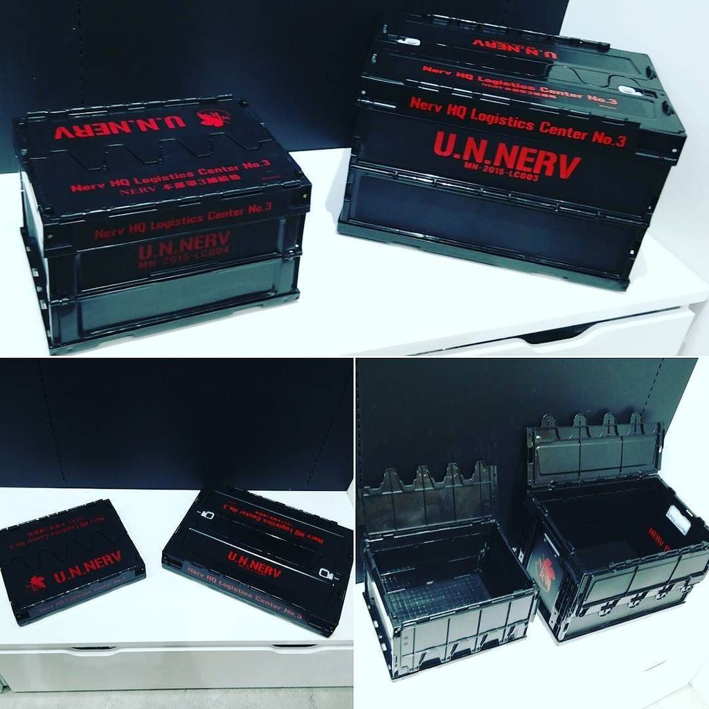 ヱヴァンゲリヲン新劇場版 折りたたみコンテナ2個セット