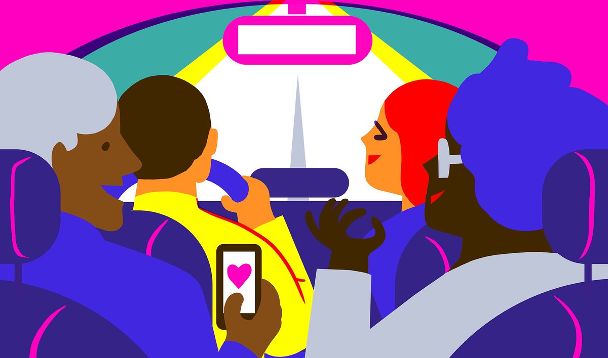 outlineartists's tweet photo. One of three new illustrations by Virginie Morgand for @lyft See all three at https://t.co/rqNpMx8Vmh https://t.co/zAQY7RSFCt