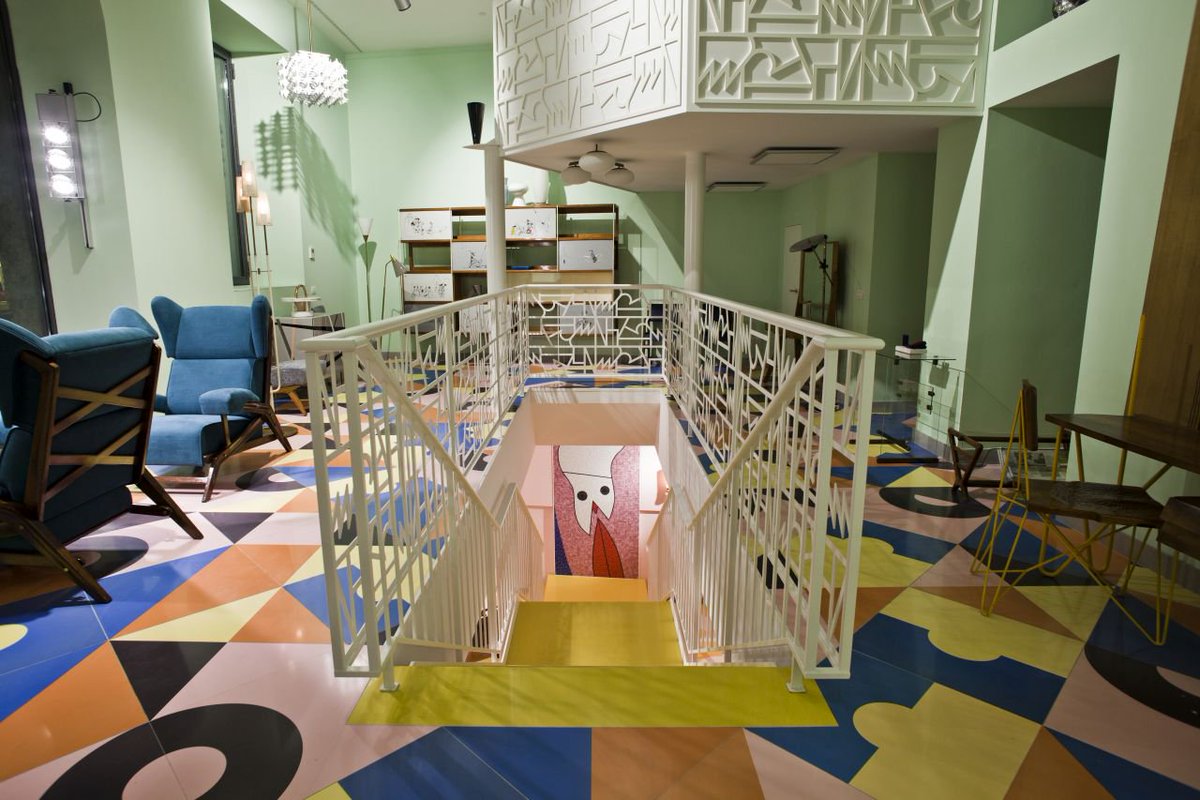 DesignbestCom's tweet photo. In Milan,the @Fragile_Milano gallery puts on display  design icons in a triumph of colours and textures https://t.co/UDHkwHkMur #design https://t.co/ff4m7Z6iSJ