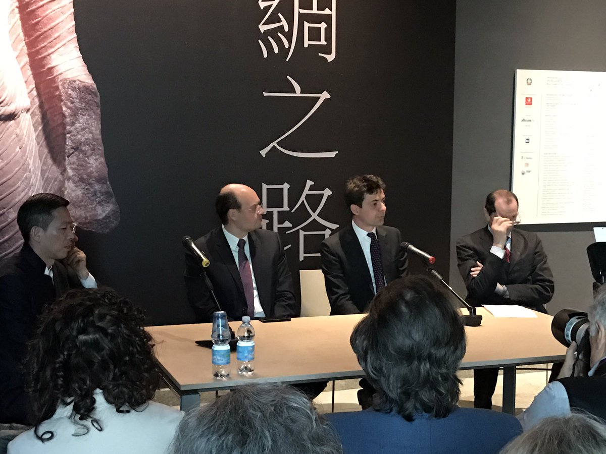 MAOtorino's tweet photo. Anche @TOChinaSystem @unito partner del #MAOtorino per la mostra #opening #viadellaseta #silkroad @Quirinale @FondToMusei https://t.co/BkLqqF1Ael