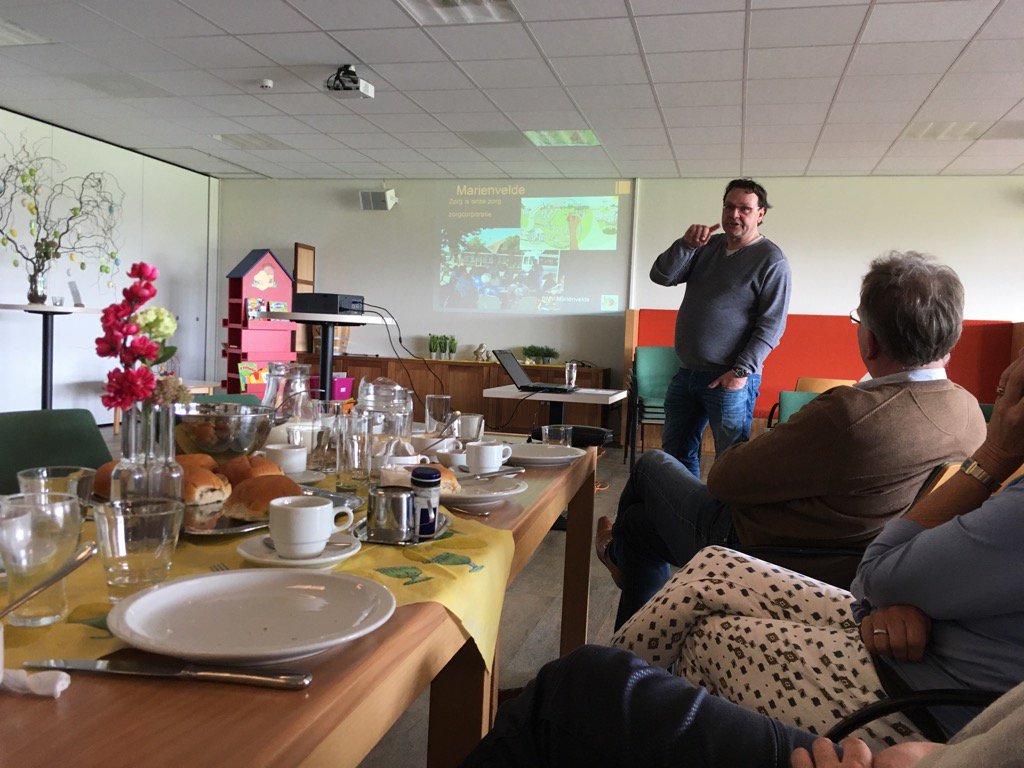 Top presentatie over zorgcorporatie <a href="/Marienvelde/">Mariënvelde</a> ondersteund door @ProWonen #nongroep