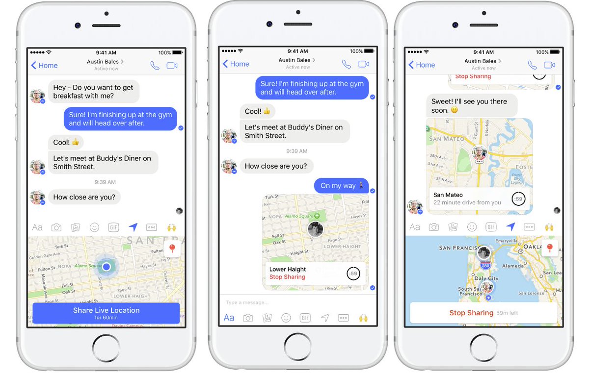 Facebook Rolls Out ‘Live Location crwd.fr/2obI7Cn GET A FREE PETZEL crwd.fr/2oBL9g5
